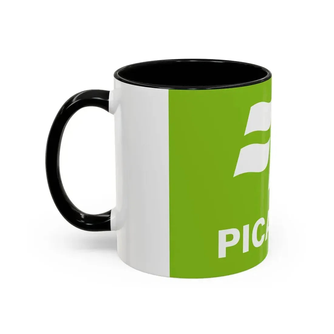 Flag of Picardy France 2 - Accent Coffee Mug - Go Mug Yourself
