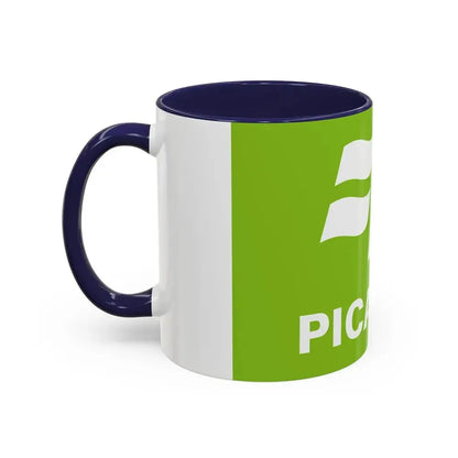 Flag of Picardy France 2 - Accent Coffee Mug - Go Mug Yourself