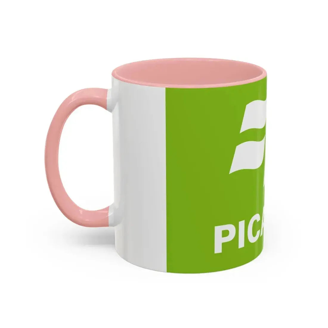 Flag of Picardy France 2 - Accent Coffee Mug - Go Mug Yourself