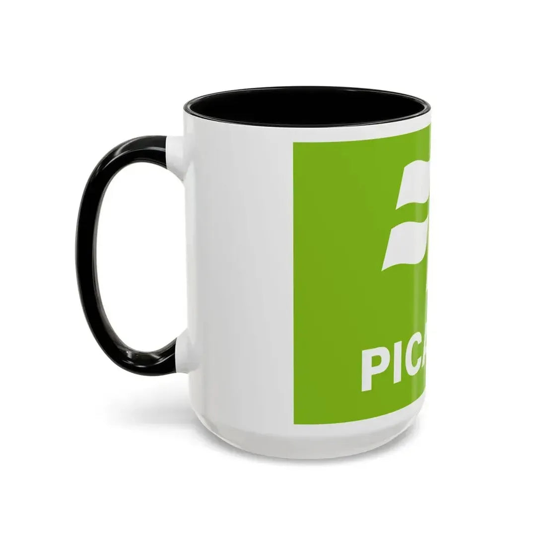 Flag of Picardy France 2 - Accent Coffee Mug - Go Mug Yourself