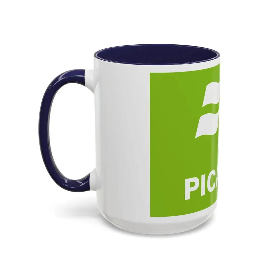 Flag of Picardy France 2 - Accent Coffee Mug - Go Mug Yourself