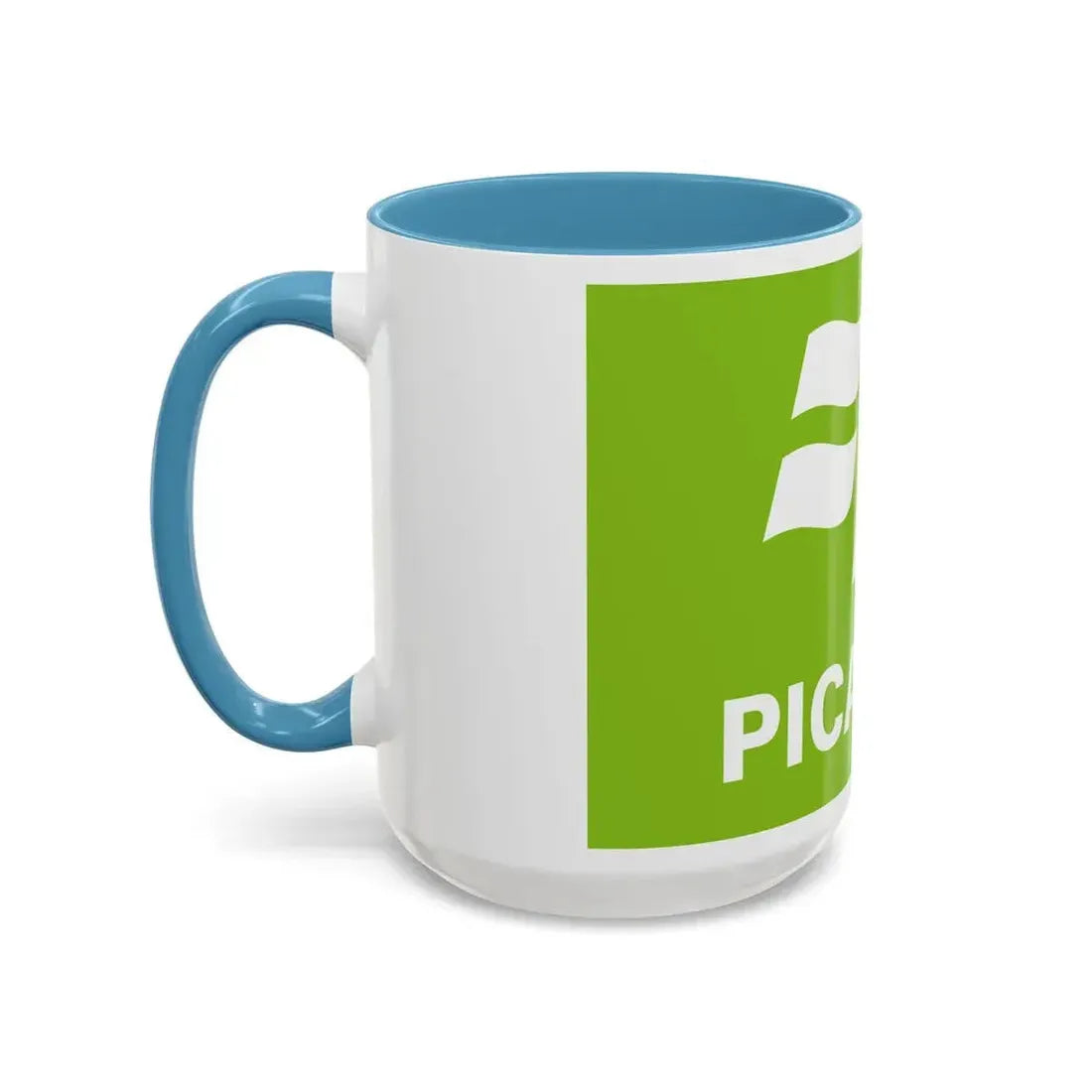 Flag of Picardy France 2 - Accent Coffee Mug - Go Mug Yourself