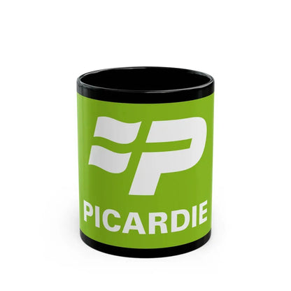 Flag of Picardy France 2 - Black Coffee Mug 11oz - Go Mug Yourself