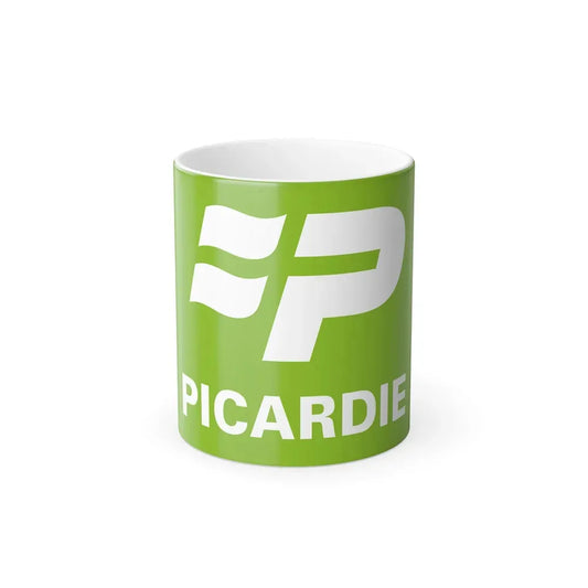 Flag of Picardy France 2 - Color Changing Coffee Mug 11oz - Go Mug Yourself
