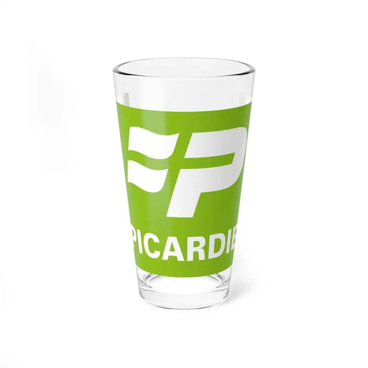 Flag of Picardy France 2 - Pint Glass 16oz 16oz - Go Mug Yourself