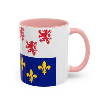 Flag of Picardy France - Accent Coffee Mug - Go Mug Yourself