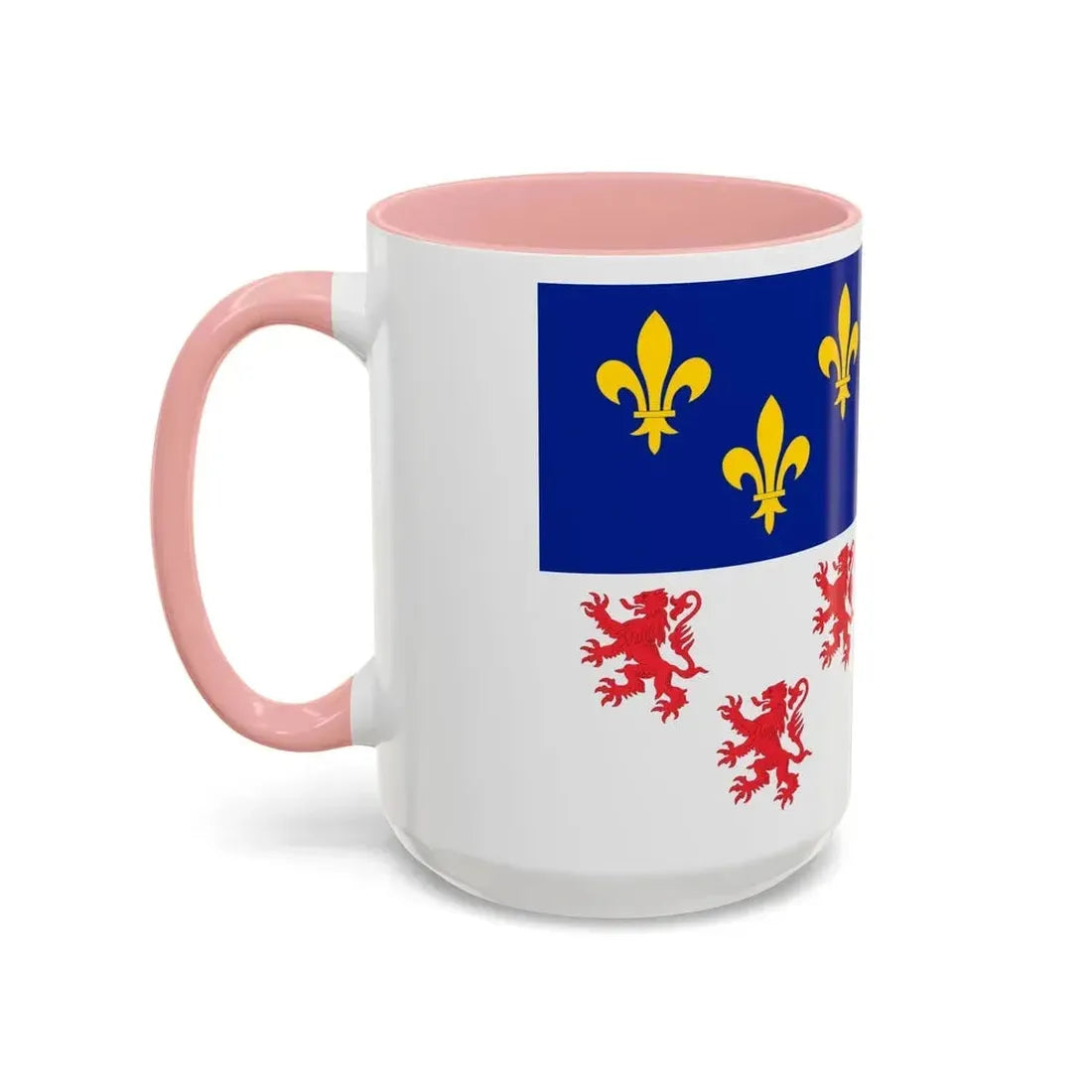 Flag of Picardy France - Accent Coffee Mug - Go Mug Yourself