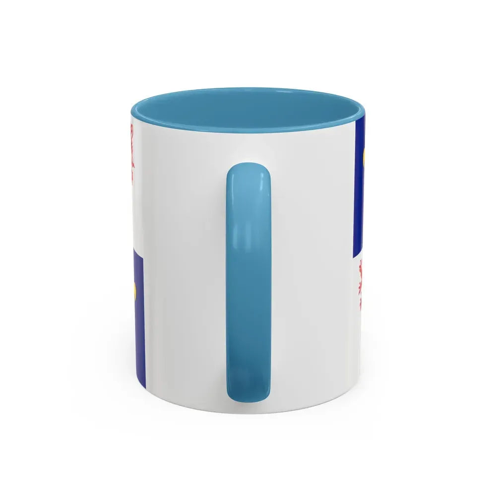 Flag of Picardy France - Accent Coffee Mug - Go Mug Yourself