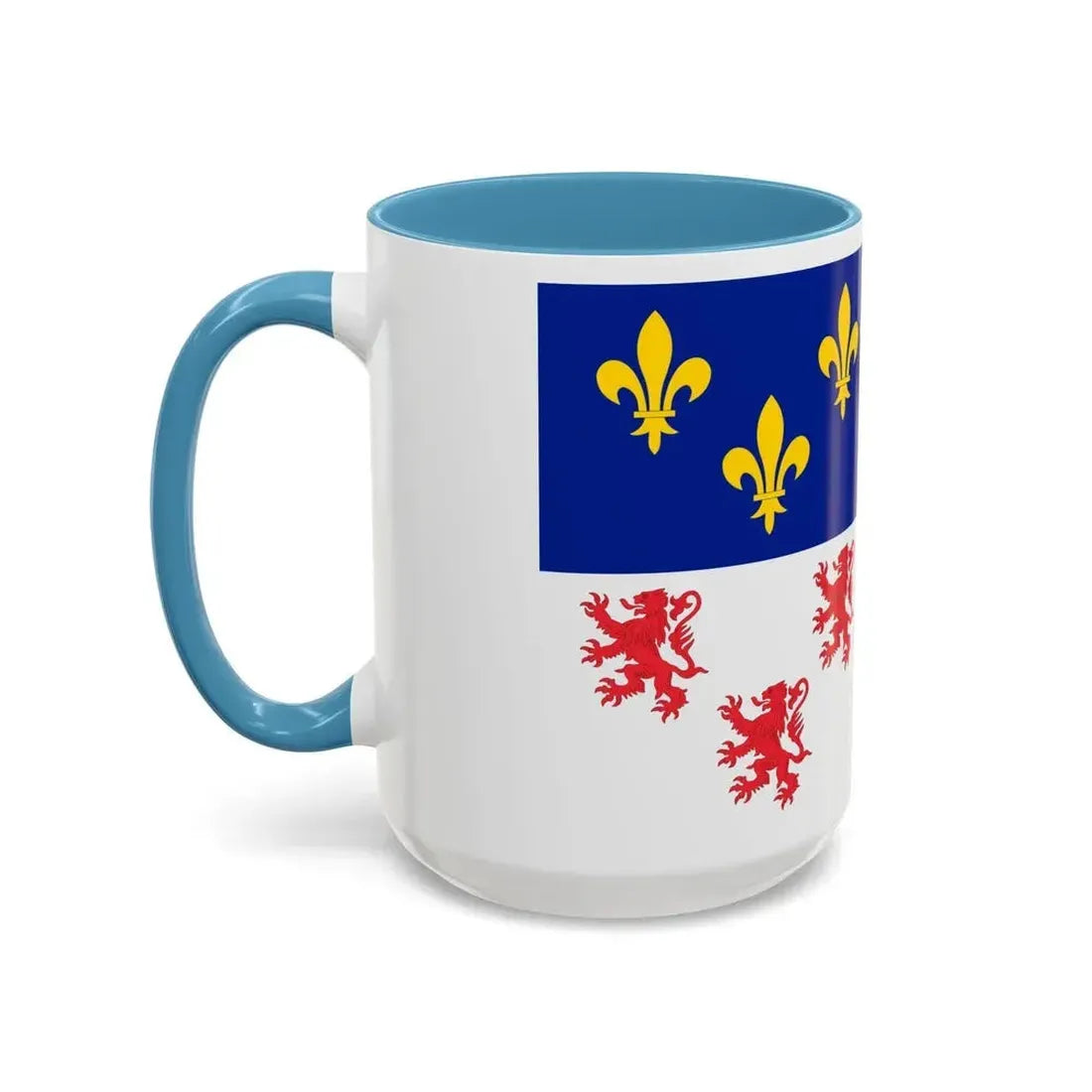 Flag of Picardy France - Accent Coffee Mug - Go Mug Yourself