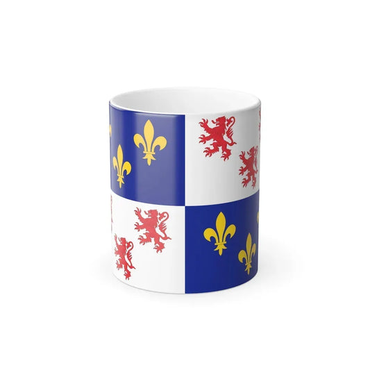 Flag of Picardy France - Color Changing Coffee Mug 11oz - Go Mug Yourself