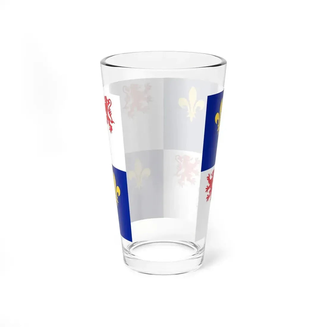 Flag of Picardy France - Pint Glass 16oz - Go Mug Yourself