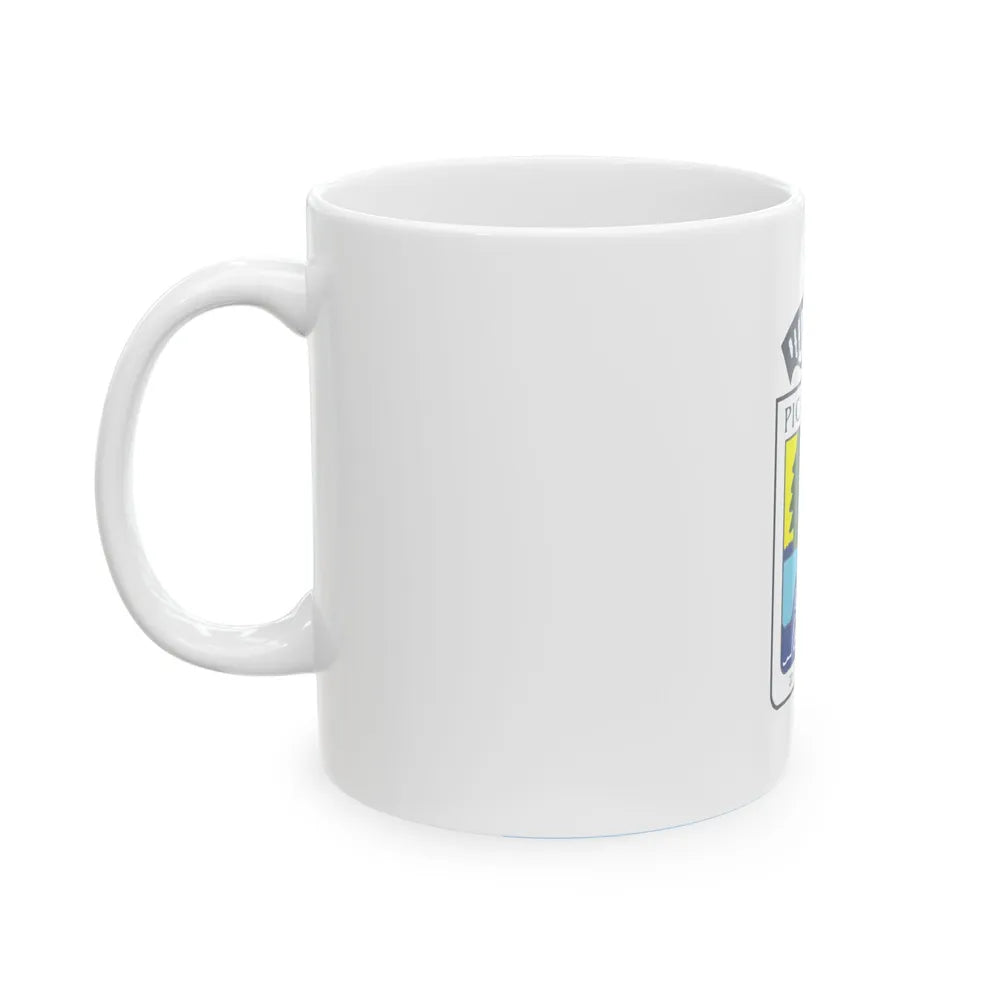 Flag of Pichilemu (Chile) White Coffee Mug - Go Mug Yourself