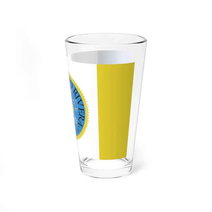 Flag of Pico Rivera, California - Pint Glass 16oz - Go Mug Yourself