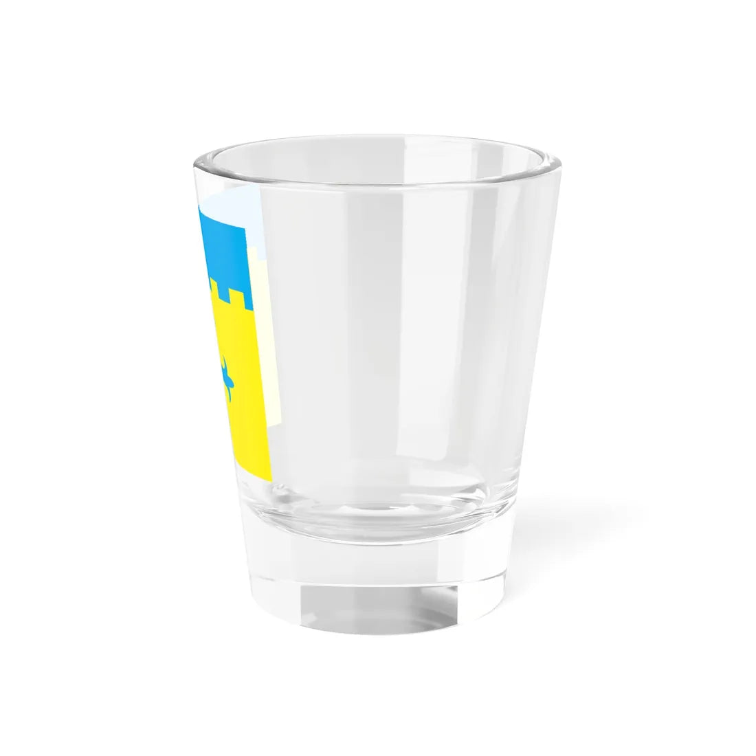 Flag of Pöide Parish (Estonia) Shot Glass 1.5oz - Go Mug Yourself