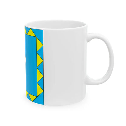 Flag of Pidhaitsi (Ukraine) White Coffee Mug - Go Mug Yourself