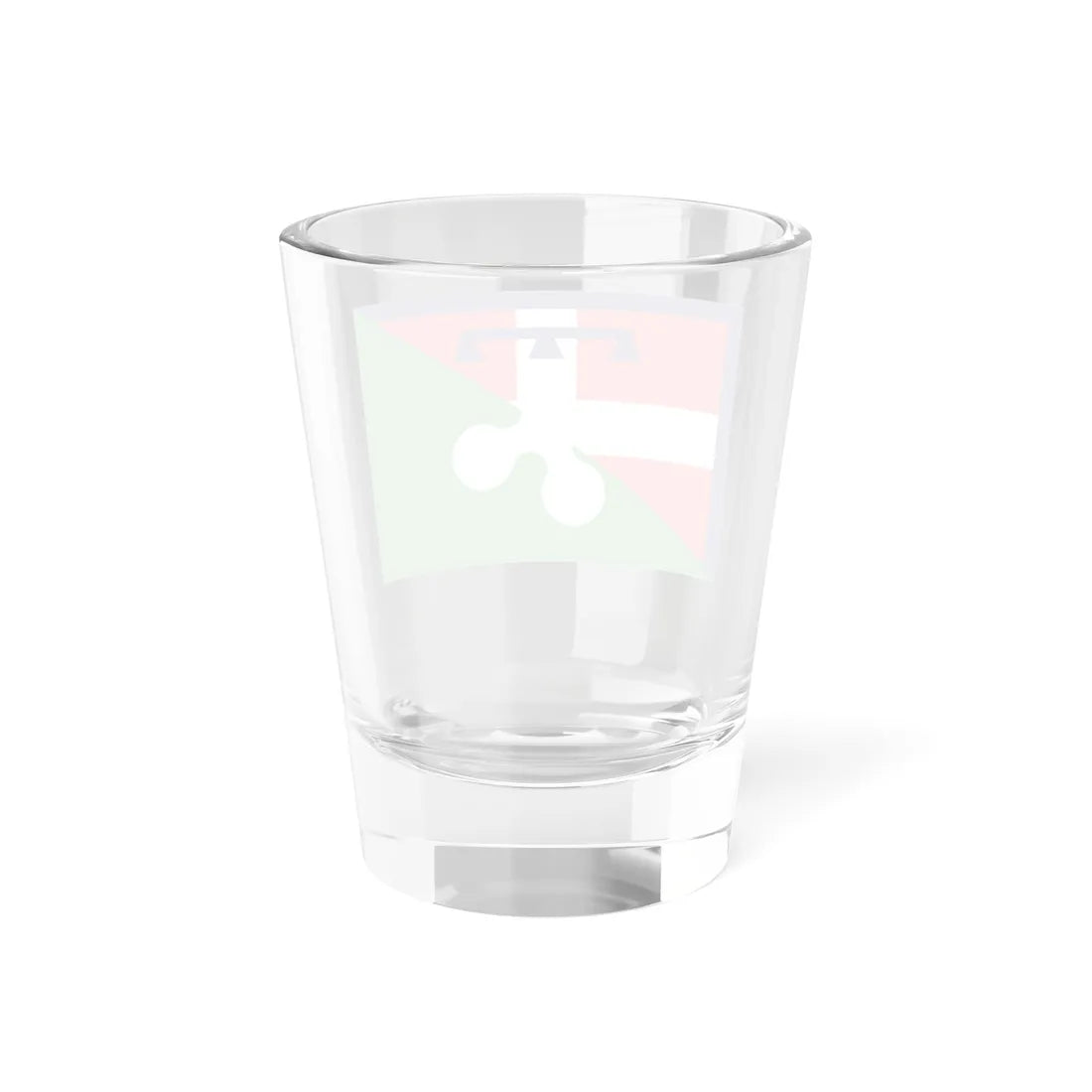 Flag of Piedmont and Lombardy (Italy) Shot Glass 1.5oz - Go Mug Yourself