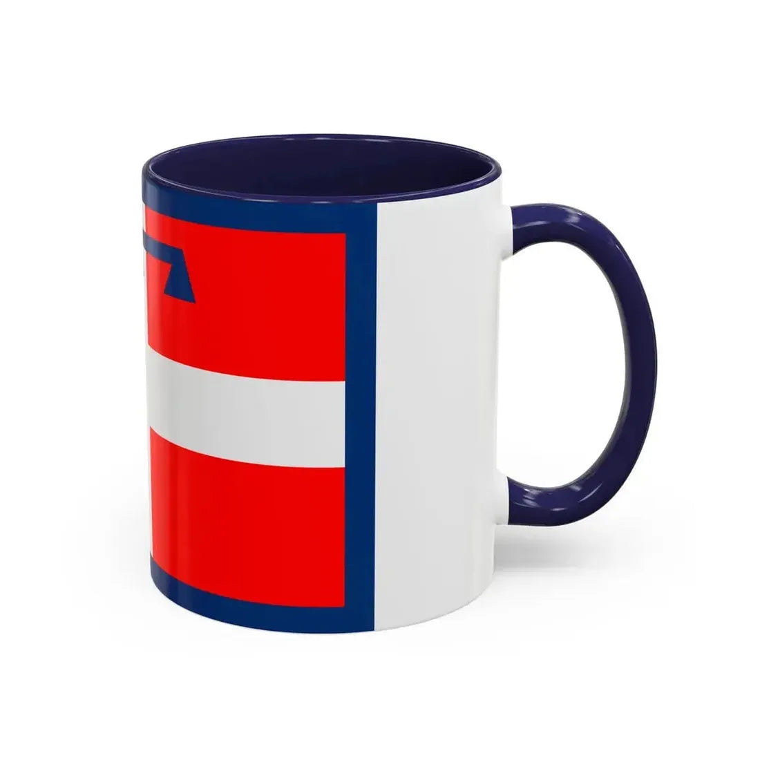 Flag of Piedmont Italy - Accent Coffee Mug - Go Mug Yourself