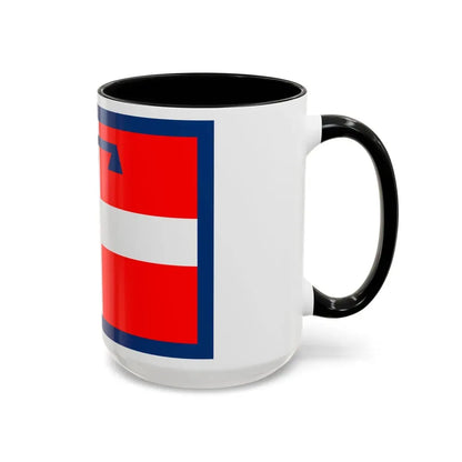 Flag of Piedmont Italy - Accent Coffee Mug - Go Mug Yourself