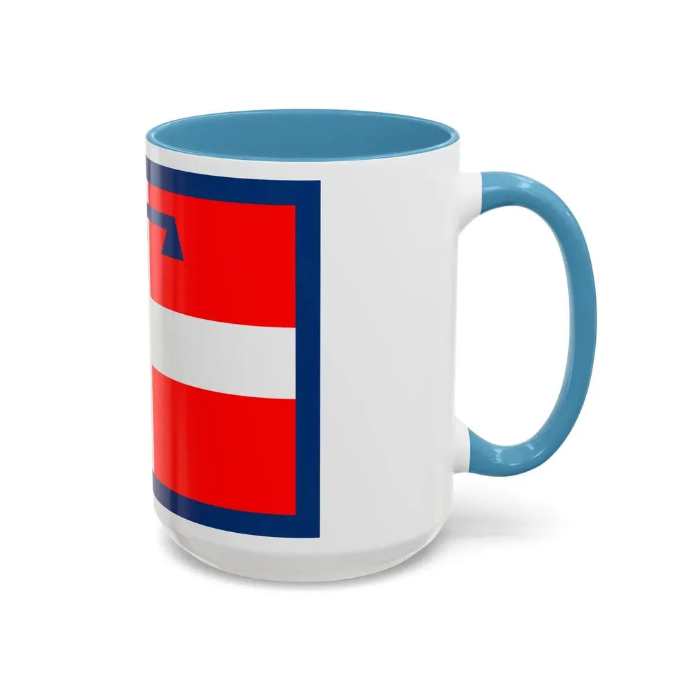 Flag of Piedmont Italy - Accent Coffee Mug - Go Mug Yourself