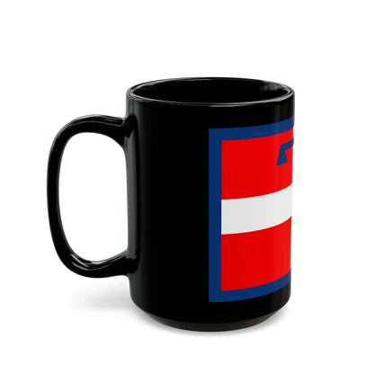 Flag of Piedmont Italy - Black Coffee Mug-Go Mug Yourself