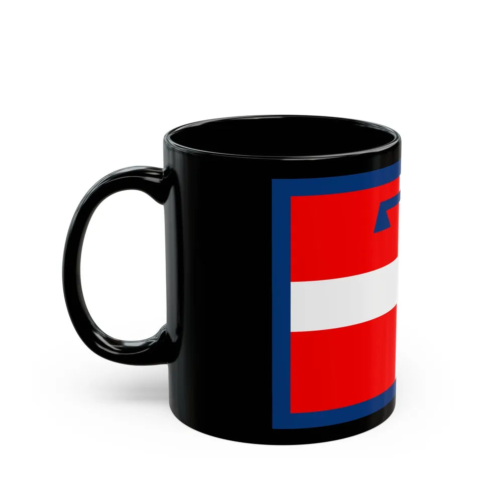 Flag of Piedmont Italy - Black Coffee Mug-Go Mug Yourself