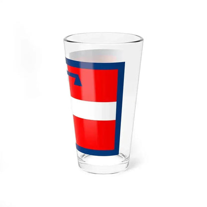 Flag of Piedmont Italy - Pint Glass 16oz - Go Mug Yourself