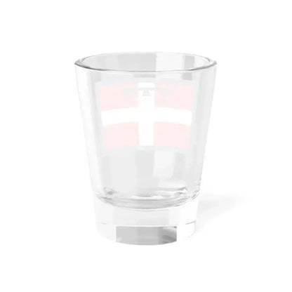 Flag of Piedmont (Italy) Shot Glass 1.5oz - Go Mug Yourself