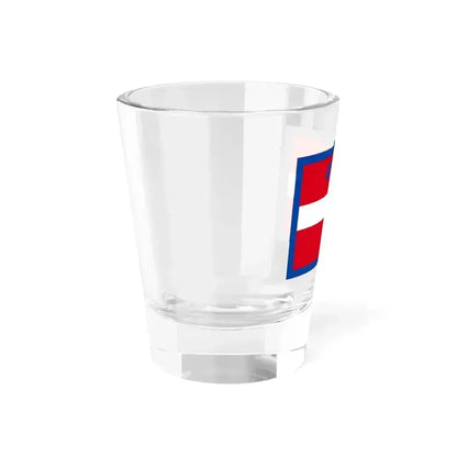 Flag of Piedmont (Italy) Shot Glass 1.5oz - Go Mug Yourself