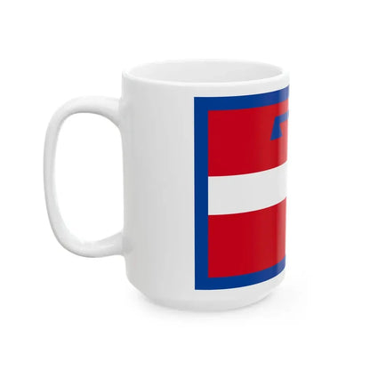 Flag of Piedmont (Italy) White Coffee Mug - Go Mug Yourself