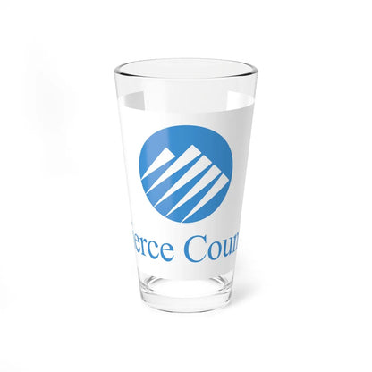 Flag of Pierce County Washington (United States) Pint Glass 16oz 16oz - Go Mug Yourself