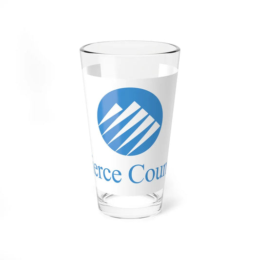Flag of Pierce County Washington (United States) Pint Glass 16oz 16oz - Go Mug Yourself