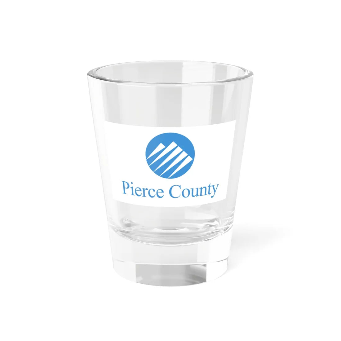 Flag of Pierce County Washington (United States) Shot Glass 1.5oz 1.5oz - Go Mug Yourself
