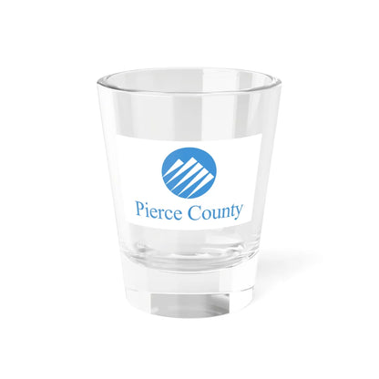 Flag of Pierce County Washington (United States) Shot Glass 1.5oz 1.5oz - Go Mug Yourself