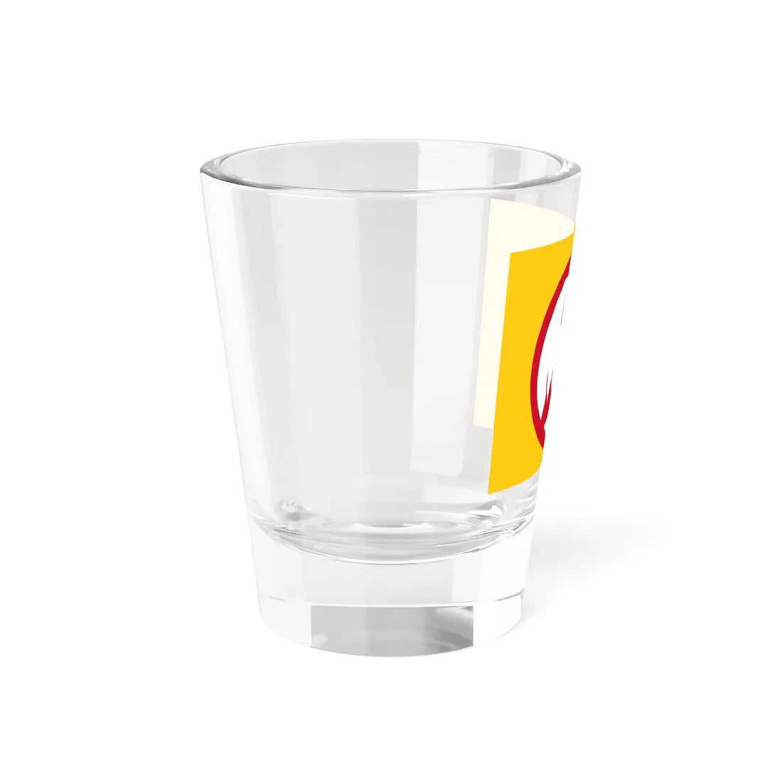 Flag of Pierre-Olivier Lapie as Governor of Chad (Belgium) Shot Glass 1.5oz - Go Mug Yourself