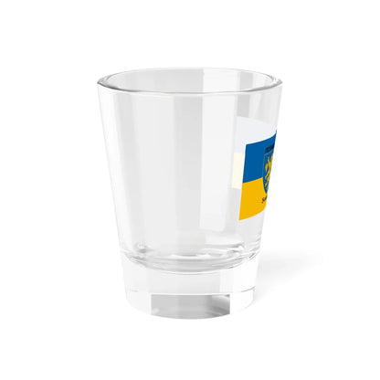 Flag of Pilisborosjeno (Hungary) Shot Glass 1.5oz - Go Mug Yourself