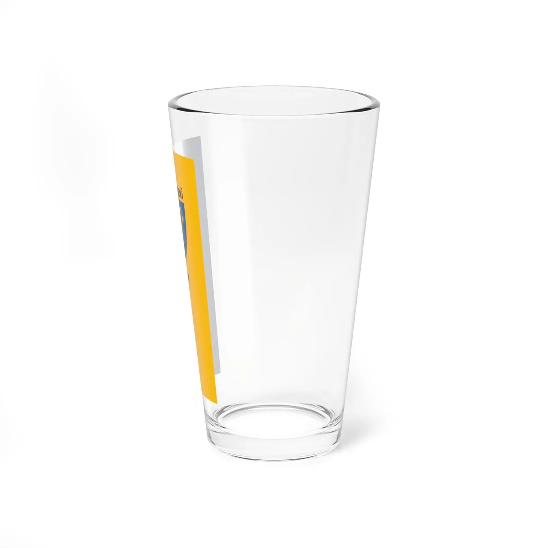 Flag of Pilisborosjeno vertical (Hungary) Pint Glass 16oz - Go Mug Yourself