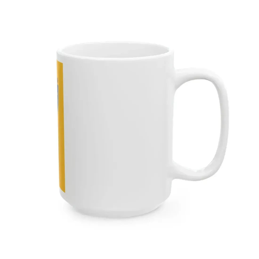 Flag of Pilisborosjeno vertical (Hungary) White Coffee Mug - Go Mug Yourself
