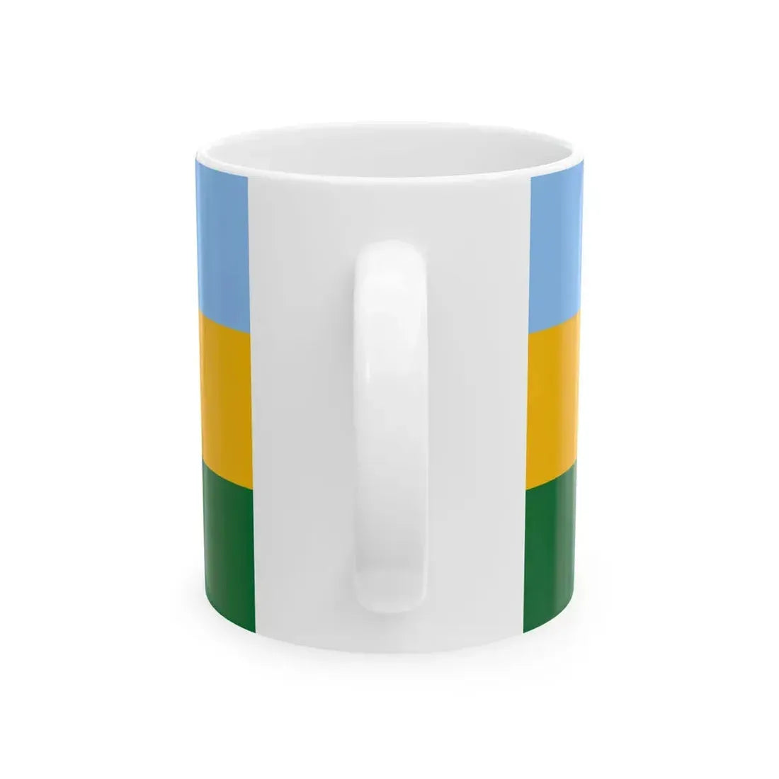 Flag of Piliscsaba (Hungary) White Coffee Mug - Go Mug Yourself