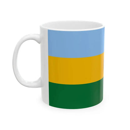 Flag of Piliscsaba (Hungary) White Coffee Mug - Go Mug Yourself