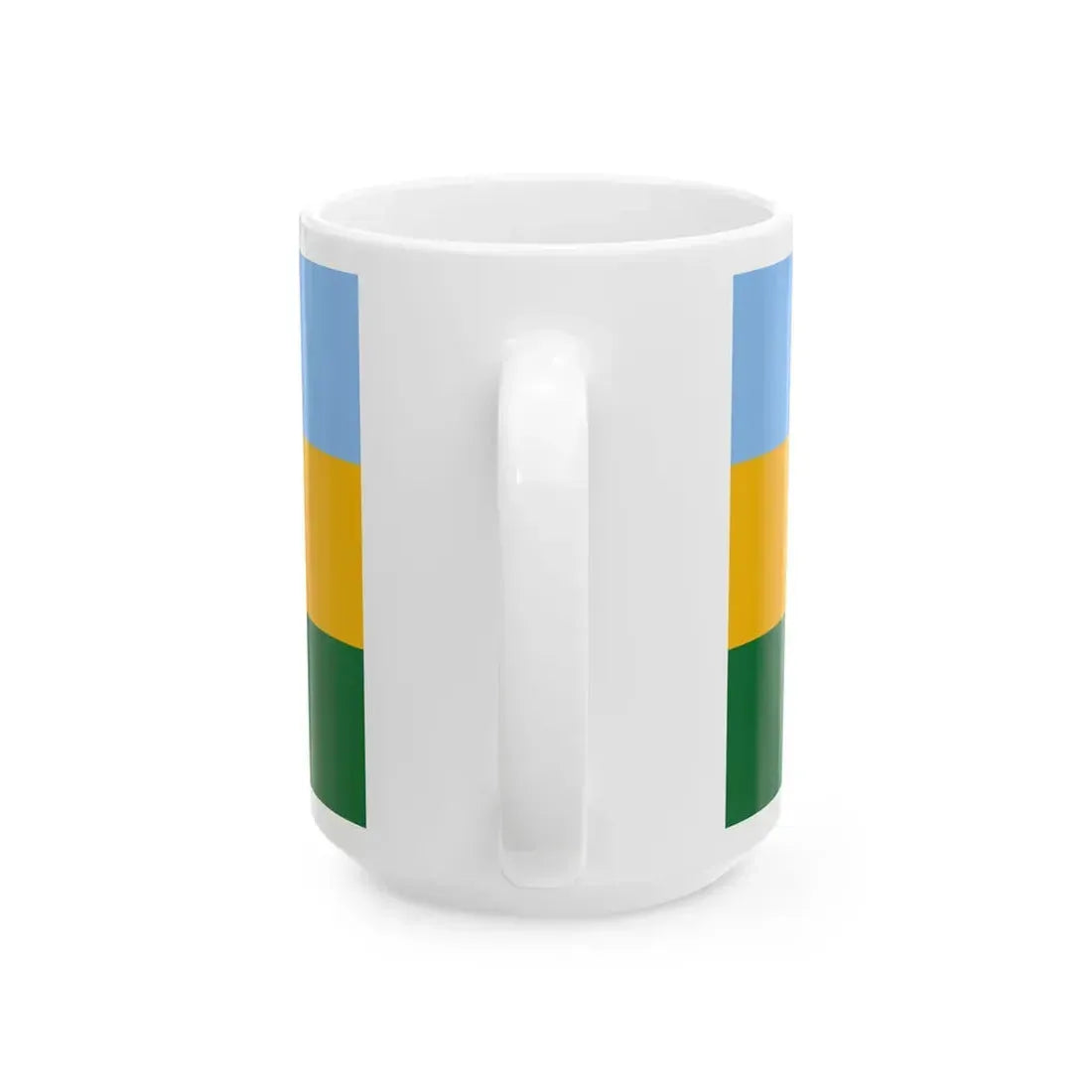 Flag of Piliscsaba (Hungary) White Coffee Mug - Go Mug Yourself