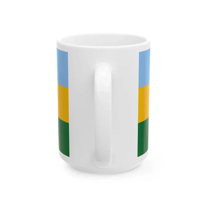 Flag of Piliscsaba (Hungary) White Coffee Mug - Go Mug Yourself