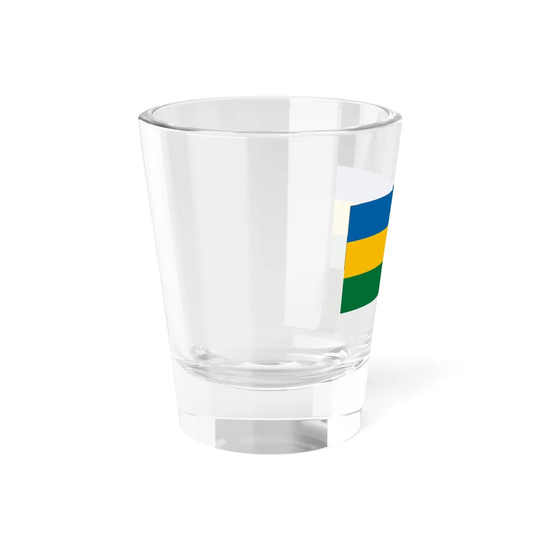 Flag of Piliscsaba variant (Hungary) Shot Glass 1.5oz - Go Mug Yourself