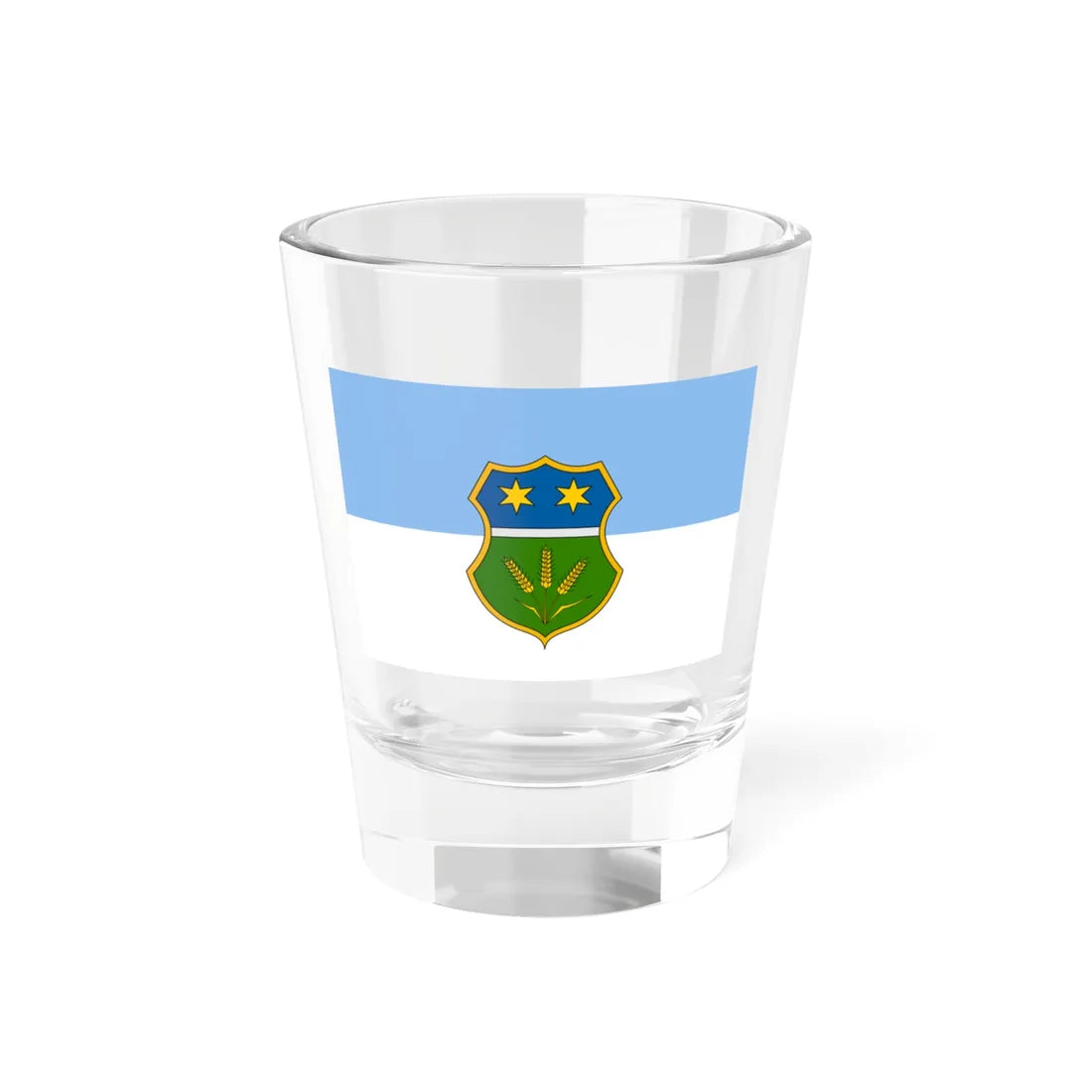 Flag of Pilisszanto (Hungary) Shot Glass 1.5oz 1.5oz - Go Mug Yourself