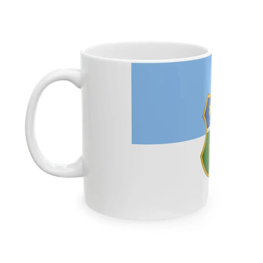 Flag of Pilisszanto (Hungary) White Coffee Mug - Go Mug Yourself