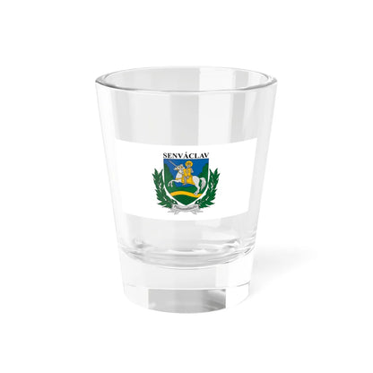 Flag of Pilisszentlaszlo (Hungary) Shot Glass 1.5oz 1.5oz - Go Mug Yourself