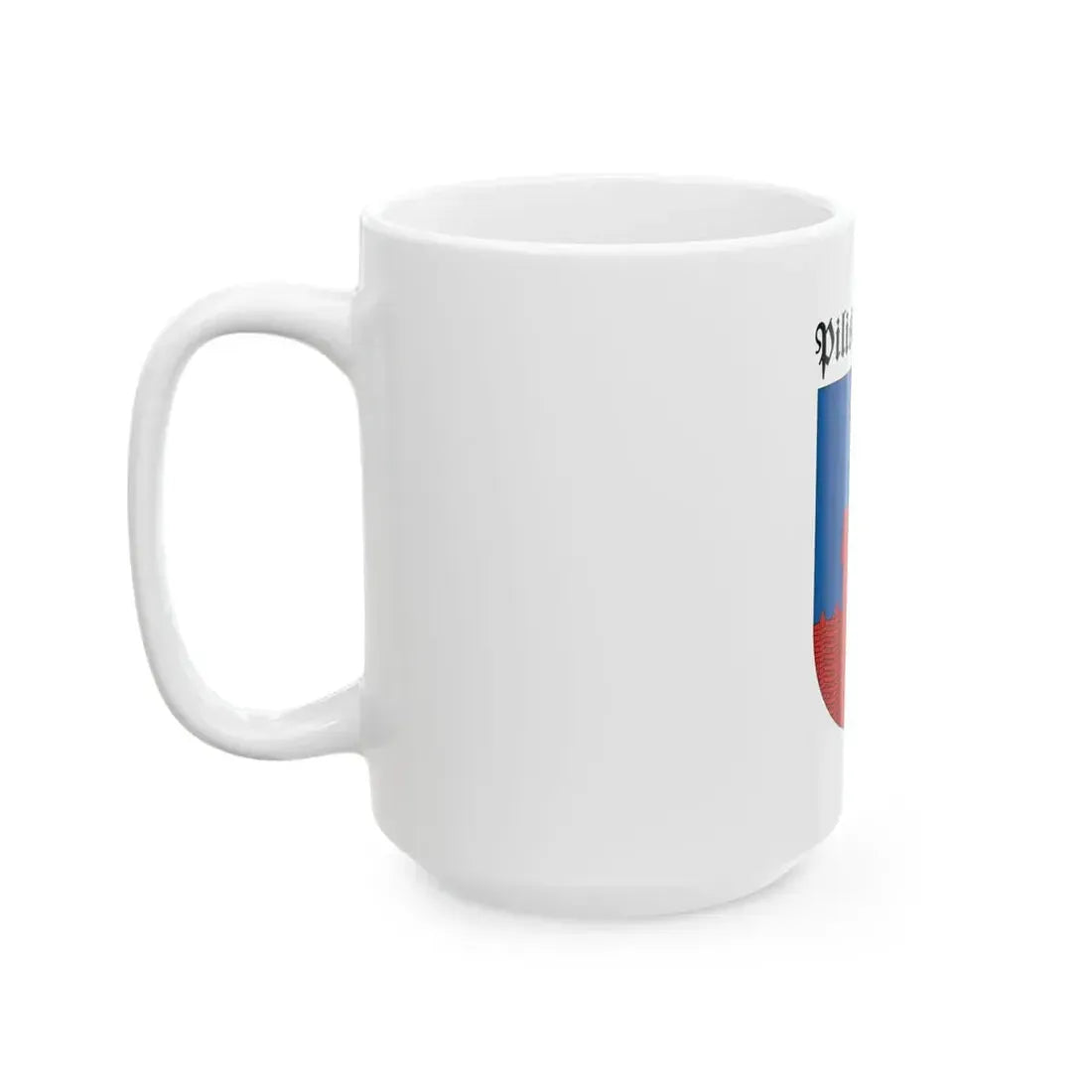 Flag of Pilisvorosvar (Hungary) White Coffee Mug - Go Mug Yourself