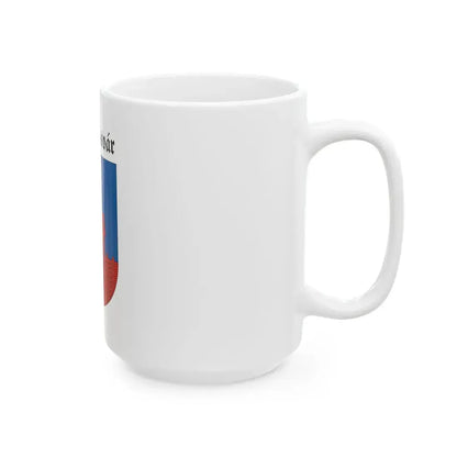 Flag of Pilisvorosvar (Hungary) White Coffee Mug - Go Mug Yourself