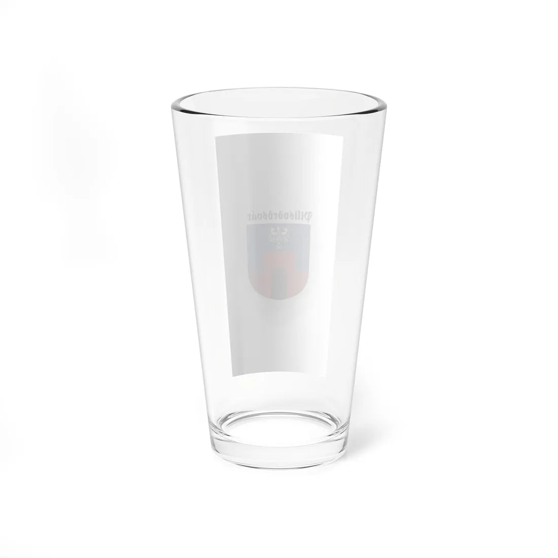 Flag of Pilisvorosvar vertical (Hungary) Pint Glass 16oz - Go Mug Yourself