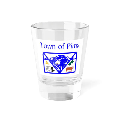 Flag of Pima Arizona (United States) Shot Glass 1.5oz 1.5oz - Go Mug Yourself