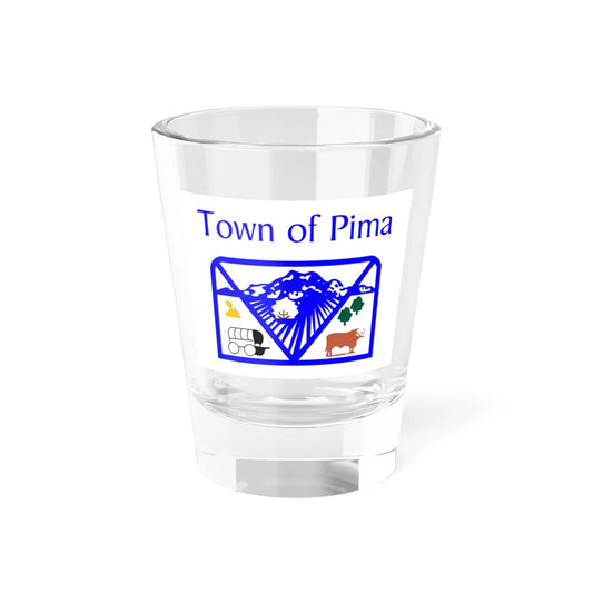 Flag of Pima Arizona (United States) Shot Glass 1.5oz 1.5oz - Go Mug Yourself